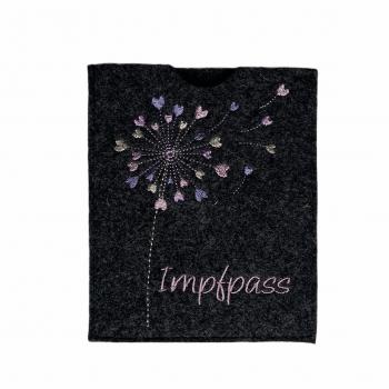 Impfpasshülle Blume