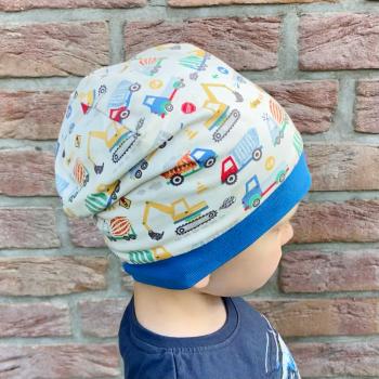 Beanie aus Motivstoff