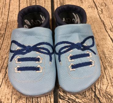 Preview: Lederpuschen Sneaker