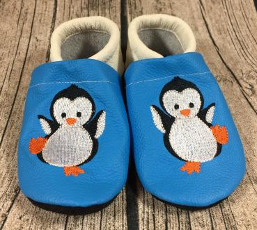 Lederpuschen Pinguin