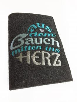 Mutterpasshülle Herz