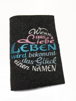 Mutterpasshülle Herz