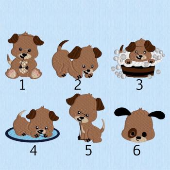 Stickdatei Hunde