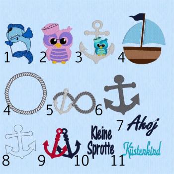 Stickdatei Maritim 1