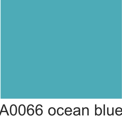 ocean blue 	
