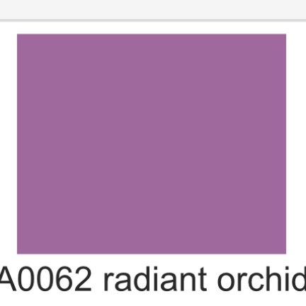radiant orchid 	