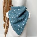 Musselin Halstuch Pusteblume (ca 42cm lang)